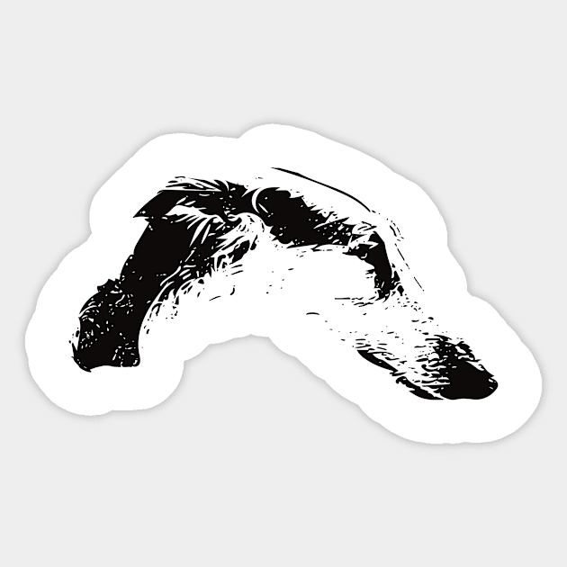 Borzoi gift for Borzoi Owners Sticker by DoggyStyles